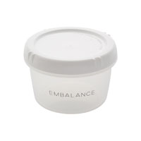 EMBALANCE（エンバランス） ROUND CONTAINER（ラウンドコンテナ） S・250ml／White（ホワイト）