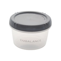 EMBALANCE（エンバランス） ROUND CONTAINER（ラウンドコンテナ） S・250ml／Gray（グレー）