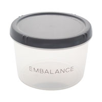 EMBALANCE（エンバランス） ROUND CONTAINER（ラウンドコンテナ） M・500ml／Gray（グレー）