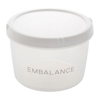 EMBALANCE（エンバランス） ROUND CONTAINER（ラウンドコンテナ） L・750ml／White（ホワイト）