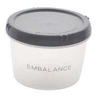 EMBALANCE（エンバランス） ROUND CONTAINER（ラウンドコンテナ） L・750ml／Gray（グレー）