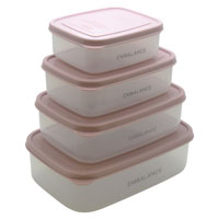 EMBALANCE（エンバランス） RECTANGLE CONTAINER（レクタングルコンテナ） M（870ml）／Pink（ピンク）