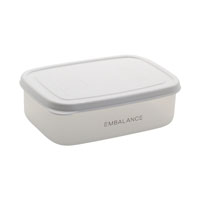 EMBALANCE（エンバランス） RECTANGLE CONTAINER（レクタングルコンテナ） S（590ml）／White（ホワイト）