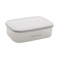 EMBALANCE（エンバランス） RECTANGLE CONTAINER（レクタングルコンテナ） M（870ml）／White（ホワイト）