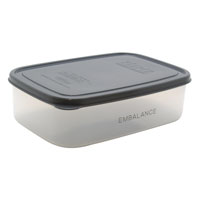 EMBALANCE（エンバランス） RECTANGLE CONTAINER（レクタングルコンテナ） L（1270ml）／Gray（グレー）