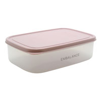 EMBALANCE（エンバランス） RECTANGLE CONTAINER（レクタングルコンテナ） L（1270ml）／Pink（ピンク）