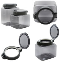 EMBALANCE（エンバランス） PUSH UP CONTAINER（プッシュアップコンテナ） グレー/1.1L