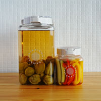 プレマルシェ×エンバランスコラボ premarchembalance ワンタッチストッカー850ml＆梅しごと2.8Lセット 