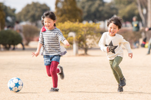 公園や外遊びに