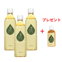 萬寿のしずく 500ml×3本 ＋195ml×1本 （プレゼント）