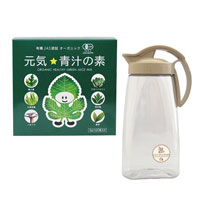 「エンバランス」スライド式タテヨコピッチャー(大/2.2L) ＋ 元気★青汁の素(180g/3g×60包) 