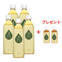 萬寿のしずく 500ml×5本 ＋195ml×2本 （プレゼント）