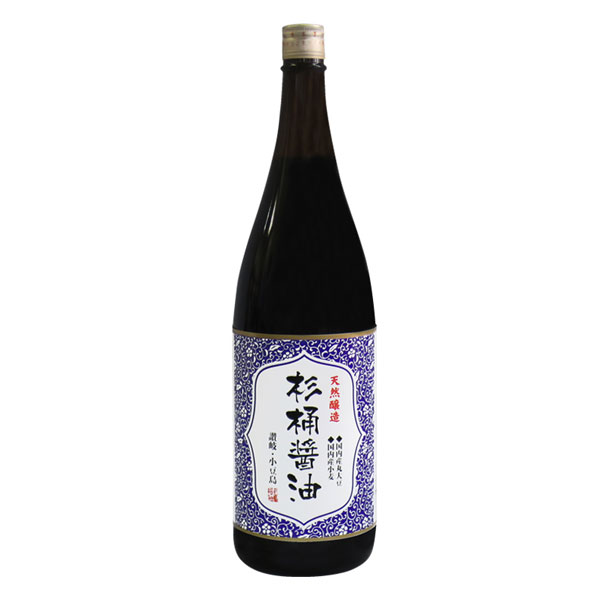 マルシマ 天然醸造 杉樽醤油 1.8L