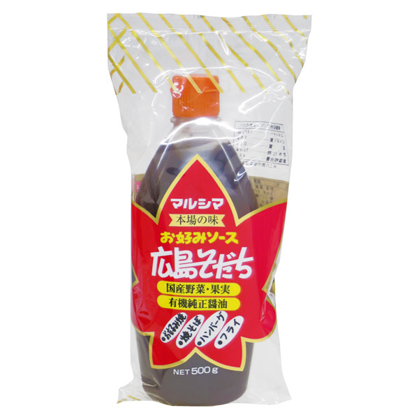 マルシマ お好みソース・広島そだち 500g