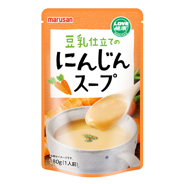 マルサン 豆乳仕立てのにんじんスープ 180ｇ