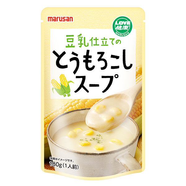 マルサン 豆乳仕立てのとうもろこしスープ 180g