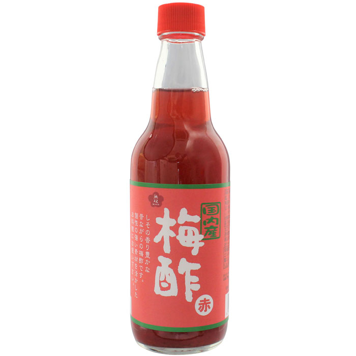 無双本舗 国内産・梅酢 赤 360ml