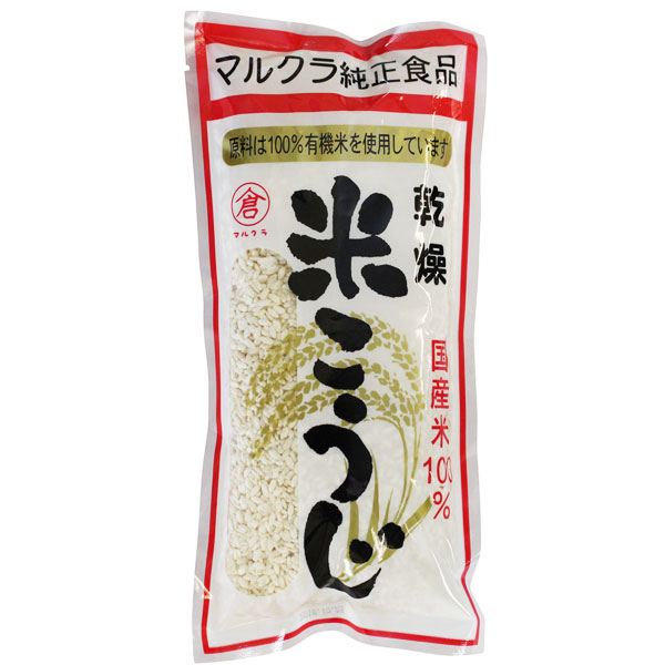 マルクラ 国産有機乾燥白米こうじ 500g