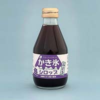 フルーツバスケット かき氷シロップ 有機ぶどう 180ml