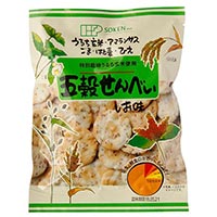 五穀せんべい しお味 90g