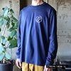 プレマルシェ・ボディバランス・オーガニックコットン・ロングスリーブTシャツ ネイビー／Ｓサイズ