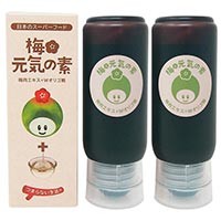 梅・元気の素（梅元気の素） 梅肉エキス+Wオリゴ糖 180g×2個セット