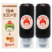 梅・元気の素（梅元気の素） 梅肉エキス+ひまわりハニー 180g×2個セット