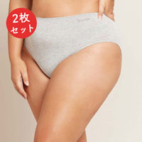BOODY（ブーディ） フルブリーフ レディース ライトグレー XS×2枚セット