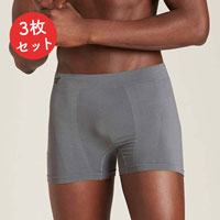 BOODY（ブーディ） メンズボクサー メンズ チャコール S×3枚セット