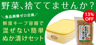 エンバランスで簡単漬け物セット