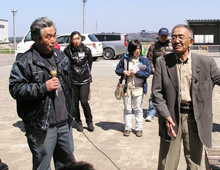 木村先生とばんばさん。緊張されています･･･