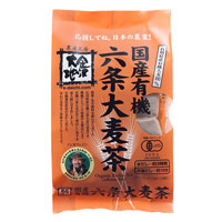 金沢大地 有機六条麦茶 （ティーバッグ） 160g（10g×16袋）