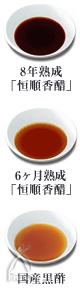 恒順香醋:他との違い