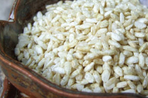 天然醸造マルカワみその原料2米麹(麦麹)