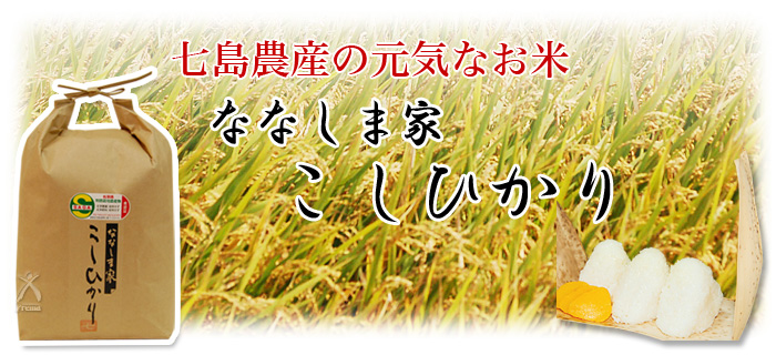 七島農産の元気なお米