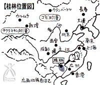 桂林位置図