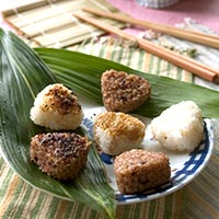 三和農産 出雲阿国の発芽玄米入りおにぎり （有機栽培JASコシヒカリ） 5個入