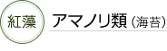 紅藻・・・アマノリ類（海苔）