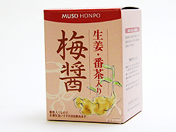 無双本舗 生姜･番茶入り梅醤 250g