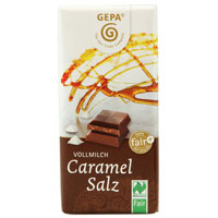 GEPA（ゲパ） ビオ 塩キャラメルミルクチョコレート 40g