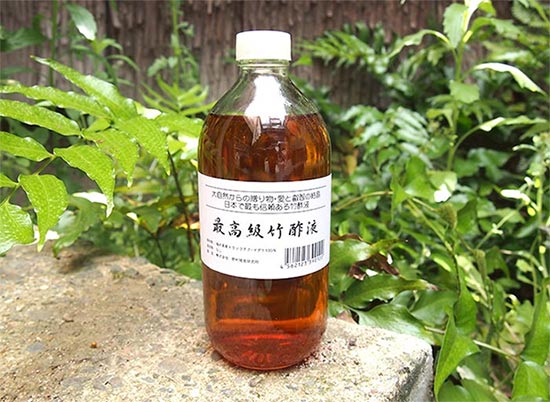 京都大学木質科学研究所の蒸留竹酢液