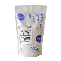 ecomate（エコメイト） 食器洗浄機用洗剤 パウチ入り 750g