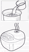 発芽美人:水加減・炊き方