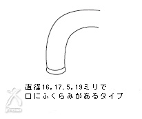 ミスパ ビューティー・ミニ：直径16,17.5,19ミリタイプ