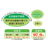 生活アートクラブ フィトンαごみ箱用消臭シート  2個入り