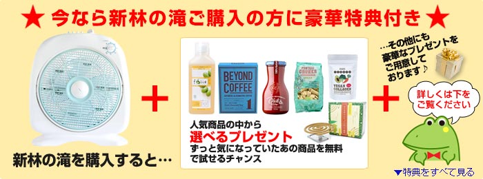 新林の滝ご購入特典