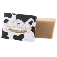 京のすっぴんさん 京都美山 ミルクせっけん 約90g