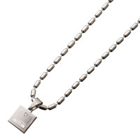 ハーツスーパーメタリックネックレス I 55cm