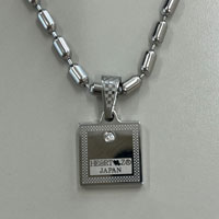 ハーツスーパーメタリックネックレス I 55cm