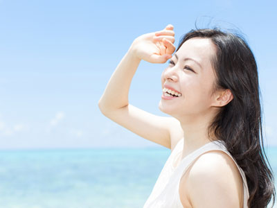 ほてった肌には、Hiraraでクールダウン